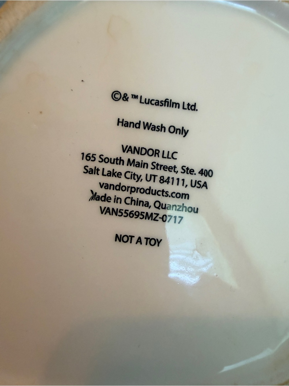 Star Wars Jabba The Hutt 3D Sculpted Ceramic Coffee Mug Vandor Lucasfilm 20 Oz - Picture 5 of 9
